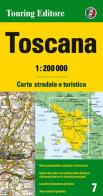 Toscana 1:200.000. Ediz. multilingue edito da Touring