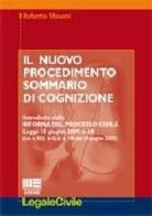 Il nuovo procedimento sommario di cognizione di Roberto Masoni edito da Maggioli Editore