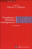 Introduzione all'italiano contemporaneo vol.1 edito da Laterza