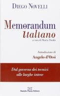 Memorandum italiano di Diego Novelli edito da Daniela Piazza Editore