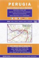 Perugia. Carta stradale della provincia 1:150.000 edito da LAC