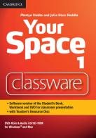 Your Space ed. int. Level 1 with Teacher's Resource. DVD-ROM di Martyn Hobbs, Julia Starr Keddle edito da Cambridge