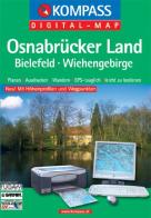 Carta digitale n. 4750. Germania. Osnabrücker Land 1:50.000. DVD-ROM digital map edito da Kompass