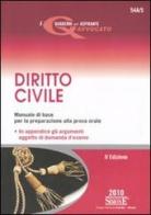 Diritto civile. Manuale di base per la preparazione alla prova orale edito da Edizioni Giuridiche Simone