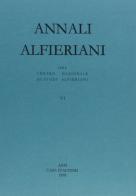 Annali alfieriani vol.6 edito da Mucchi Editore