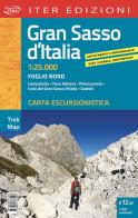 Gran Sasso d'Italia. Carta escursionistica 1:25.000 edito da Iter Edizioni