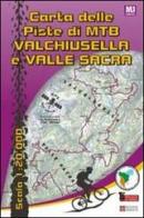 Carta delle piste di MTB Valchiusella Valle Sacra di Nicola Muntoni edito da MU Edizioni