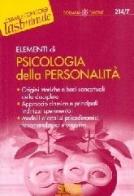 Elementi di psicologia della personalità edito da Edizioni Giuridiche Simone
