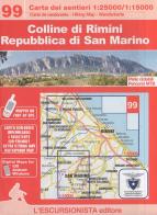 Colline di Rimini. Repubblica di San Marino di Luca Zavatta edito da L'Escursionista