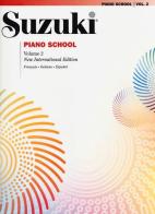 Suzuki piano school. Ediz. italiana, francese e spagnola vol.2 di Shinichi Suzuki edito da Volontè & Co