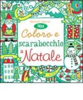 Coloro e scarabocchio a Natale. Mini di James Maclaine edito da Usborne Publishing