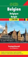 Belgio 1:300.000 edito da Freytag & Berndt
