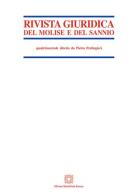 Rivista giuridica del Molise e del Sannio (2020) vol.1 edito da Edizioni Scientifiche Italiane