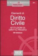 Elementi di diritto civile. Istituzioni di diritto privato edito da Edizioni Giuridiche Simone