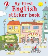 My first english sticker book. Con adesivi. Ediz. illustrata edito da Usborne