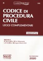 Codice di procedura civile. Leggi complementari. Con aggiornamento online edito da Edizioni Giuridiche Simone