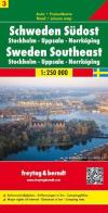 Svezia sud-est. Stockholm 1:250.000 edito da Freytag & Berndt