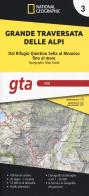 Grande traversata delle Alpi 1:25.000 vol.3 edito da Libreria Geografica
