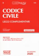 Codice civile. Leggi complementari. Con aggiornamento online edito da Edizioni Giuridiche Simone
