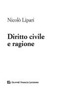 Diritto civile e ragione di Nicolò Lipari edito da Giuffrè