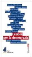 Lezioni per la democrazia edito da Marsilio