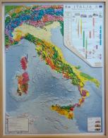 Carta geologica d'Italia. Scala 1:1.250.000 (carta in rilievo con cornice cm 89x117) edito da Global Map