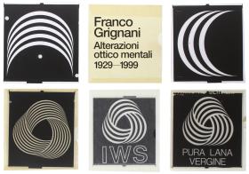 Franco Grignani. Alterazioni ottico mentali 1929-1999. Catalogo della mostra edito da Grafiche Aurora
