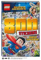 Arriva Superman! Lego DC. 800 stickers. Ediz. a colori edito da Crealibri
