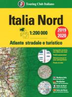 Atlante stradale Italia Nord 1:200.000. Ediz. multilingue edito da Touring