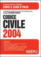 Codice civile 2004 edito da Hoepli