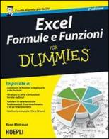 Excel. Formule e funzioni For Dummies di Ken Bluttman edito da Hoepli