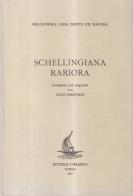 Schellingiana rariora edito da Ugo Mursia Editore