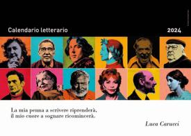 Calendario letterario 2024-Luca Carucci di Luca Carucci edito da Dantebus