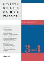 Rivista della Corte dei Conti (2017) vol.3-4 edito da Rubbettino