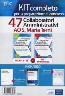 Kit concorso 47 collaboratori amministrativi Ao S. Maria Terni edito da Edises professioni & concorsi