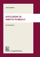 Istituzioni di diritto pubblico di Paolo Sabbioni edito da Giappichelli