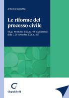 Le riforme del processo civile di Antonio Carratta edito da Giappichelli
