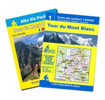 Tour du Mont Blanc. Ediz. multilingue. Con carta 1:50.000 di Luca Zavatta edito da L'Escursionista