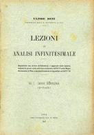 Lezioni di analisi infinitesimale vol.2 di Ulisse Dini edito da Nistri-Lischi