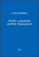 Profili e argomenti sul risk management di Letterio Daidone edito da Simple