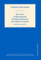 Big data e protezione internazionale dei diritti umani. Regole e conflitti di Gabriele Della Morte edito da Editoriale Scientifica