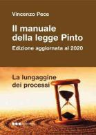 Il manuale della Legge Pinto. La lungaggine dei processi di Vincenzo Pece edito da Olisterno Editore