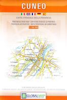 Cuneo. . Carta stradale della provincia 1:150.000 edito da LAC