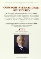 Convegni internazionali sul violino. Atti (1993-1994) edito da Edizioni della Laguna