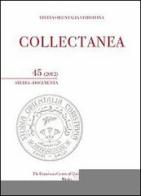 Studia orientalia christiana. Collectanea. Studia, documenta (2012). Ediz. araba, francese e inglese vol.45 edito da TS - Terra Santa
