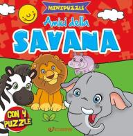 Amici della savana. Minipuzzle edito da Edibimbi