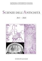 Scienze dell'antichità. Storia, archeologia, antropologia (2022) vol.28.3 edito da Quasar