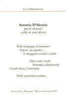 Poesie ritrovate di Antonio D'Alessio edito da Gruppo Culturale F. Guarini