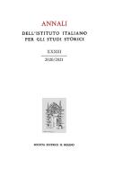 Annali dell'Istituto italiano per gli studi storici vol.33 edito da Il Mulino