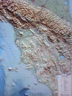Toscana. Scala 1:350.000 (carta in rilievo con cornice cm 69x90) edito da Global Map